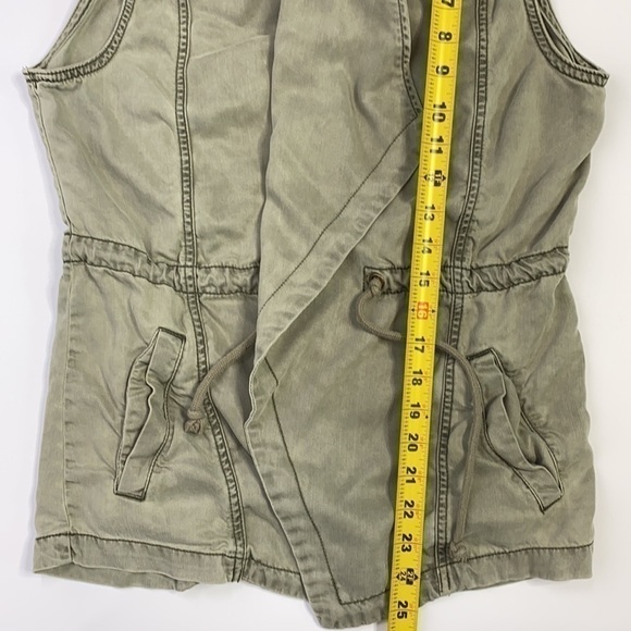 Kenneth Cole Reaction Green Draped Vest Medium - Picture 9 of 9